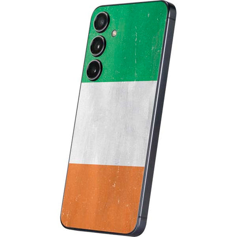 Ireland Flag Distressed Galaxy S24 Skin